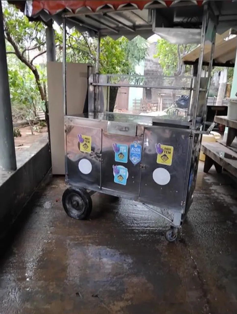 Carrinho de açaí 