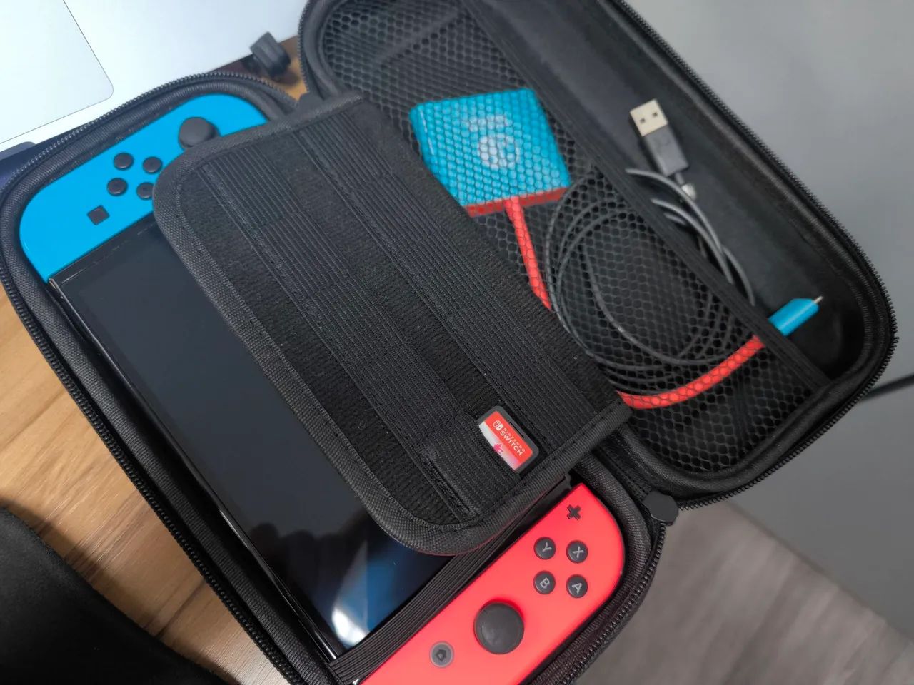 Switch OLED + Pokémon + Mini Dock + Case - Foto 4
