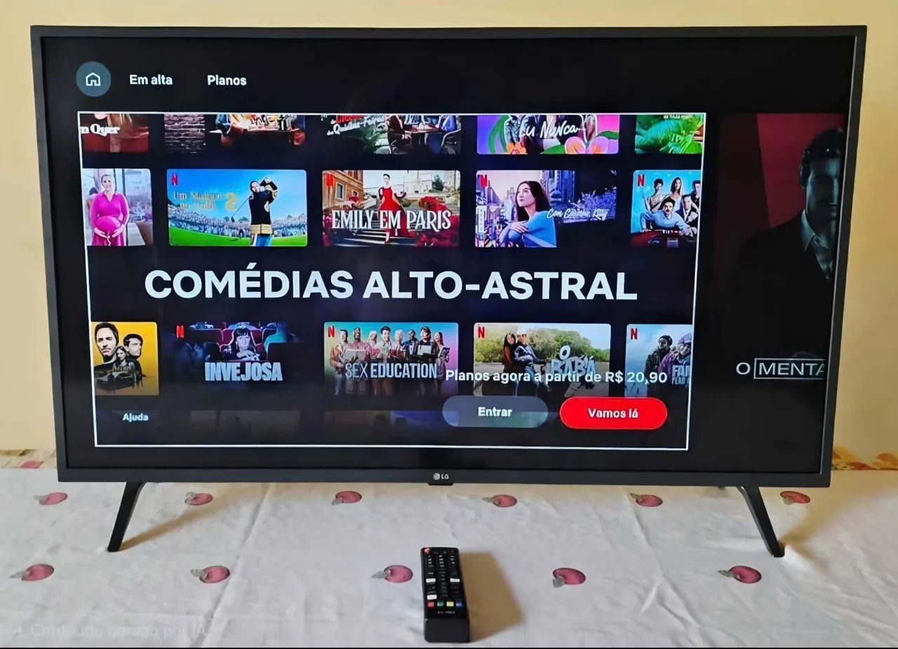 TV LG LED FULL HD SMART WI-FI 43 POLEGADAS  - Foto 2