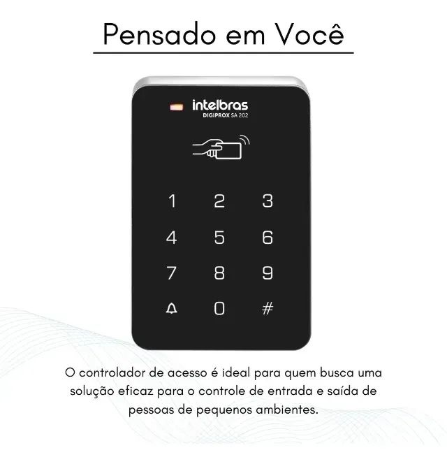 Controlador de Acesso Digiprox SA 202 Intelbras