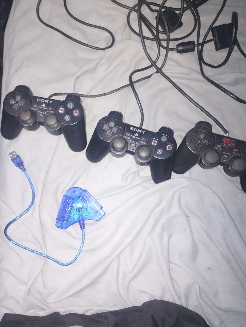 PS2 completo + bolsa + 3 controles + 2 memory cards + jogo - Foto 2