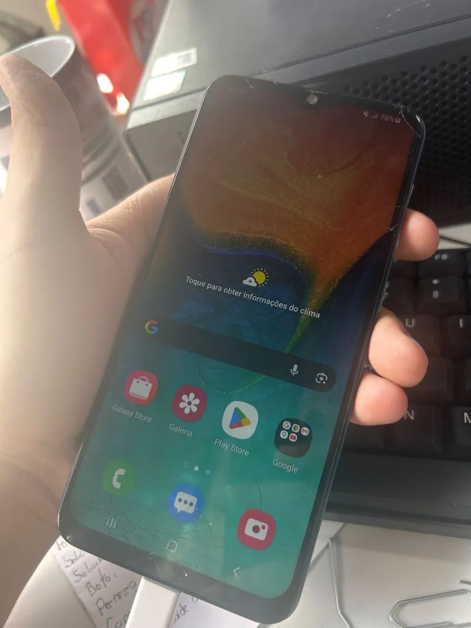 GALAXY A30 tudo funcionando 