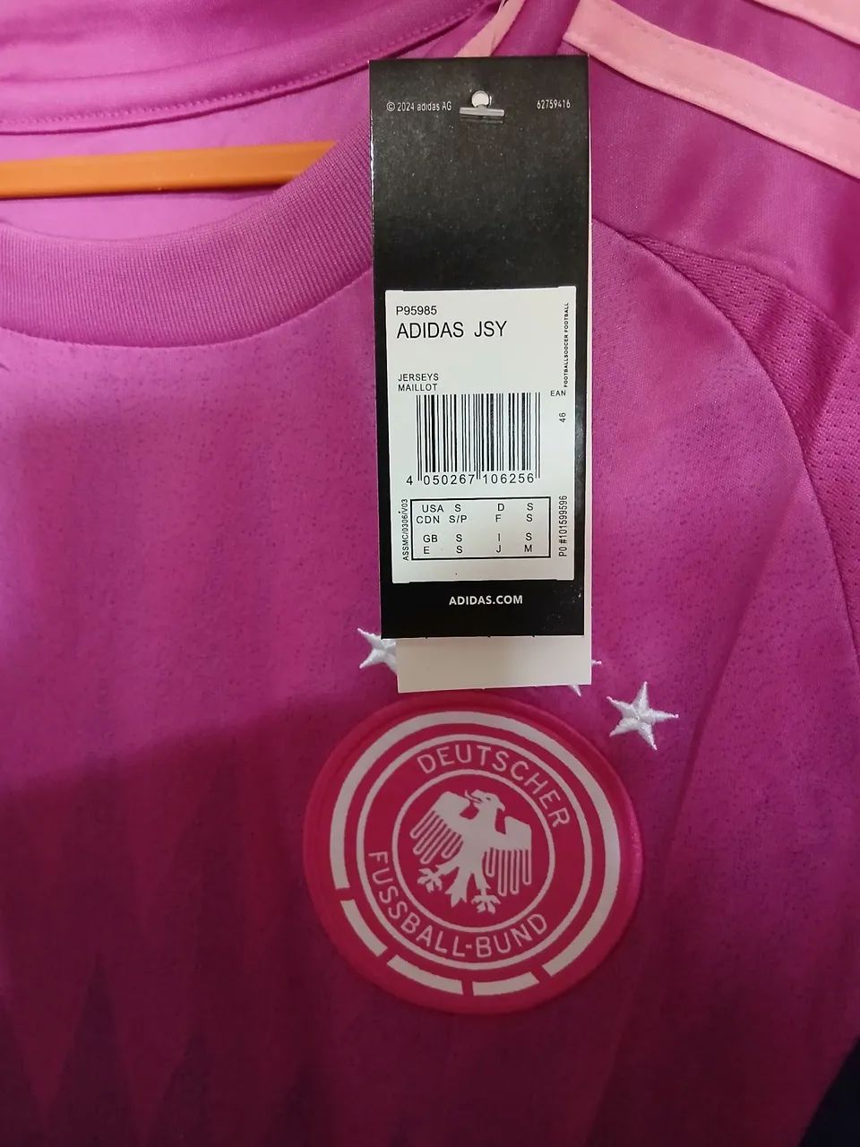 Camisa Adidas Alemanha tamanho P  - Foto 3