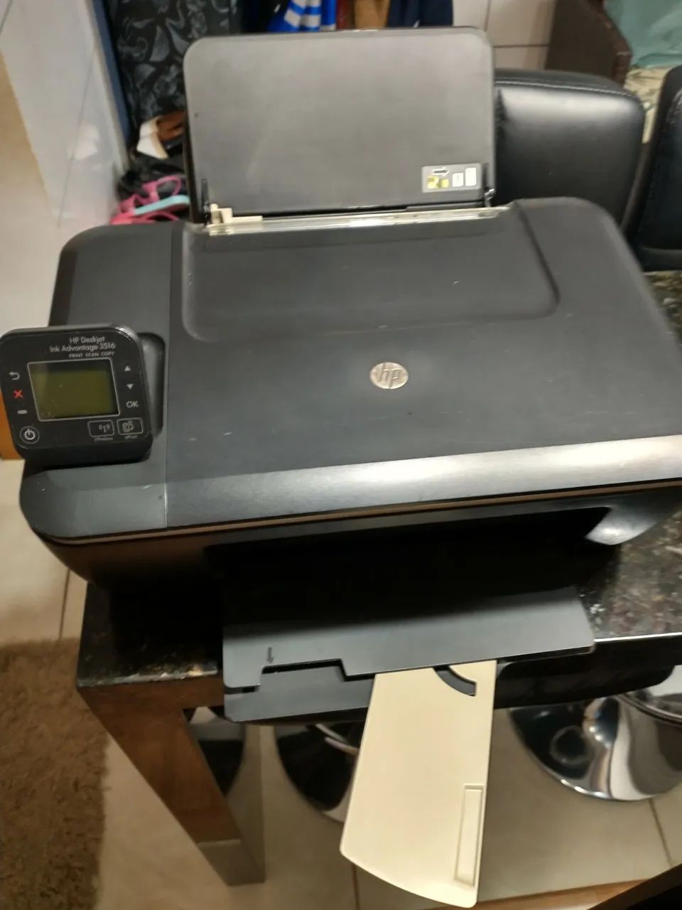 Impressora Hp Deskjet Ink advantege 3516 - usada - Foto 4