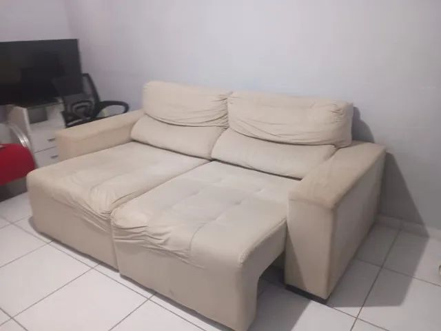 Sofá 3 lugares, retrátil e reclinável  - Foto 2