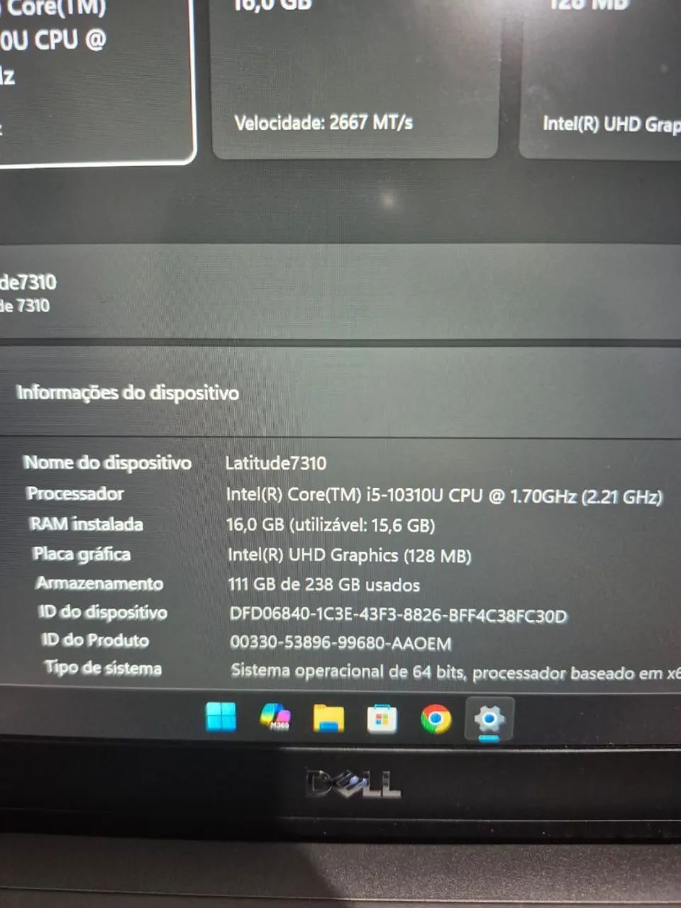 Notebook Dell - Latitude 7310 - Foto 5