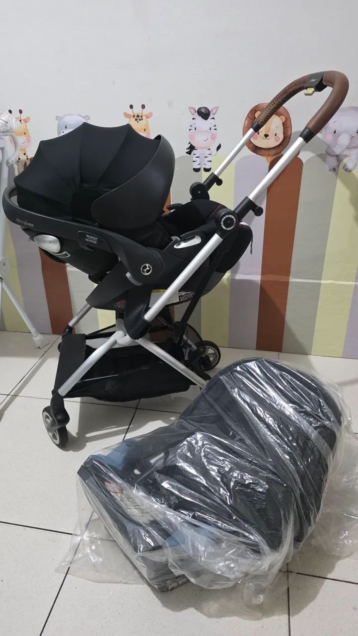 Carrinho Moisés com bebê conforto  - Foto 2