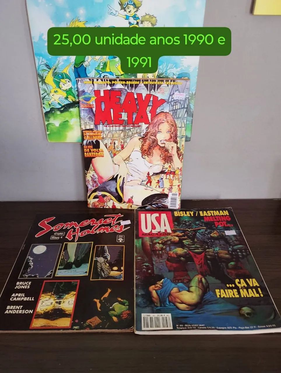 Revista colecionar 1990 