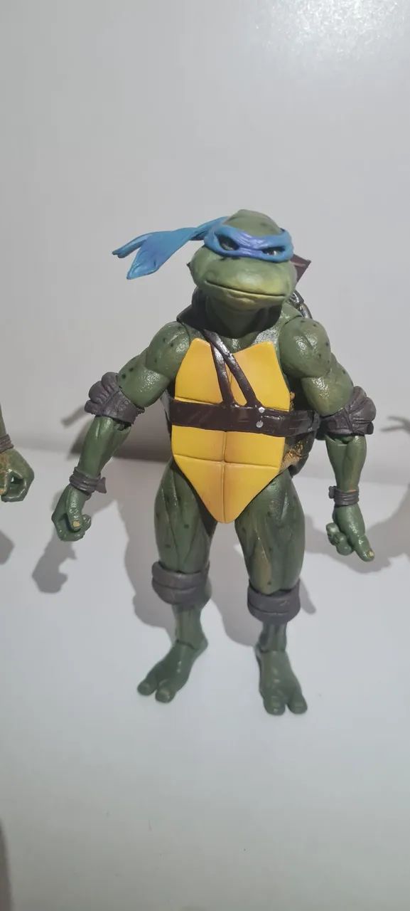 Action figures 3 tartarugas ninja neca sem acessorios - Foto 4