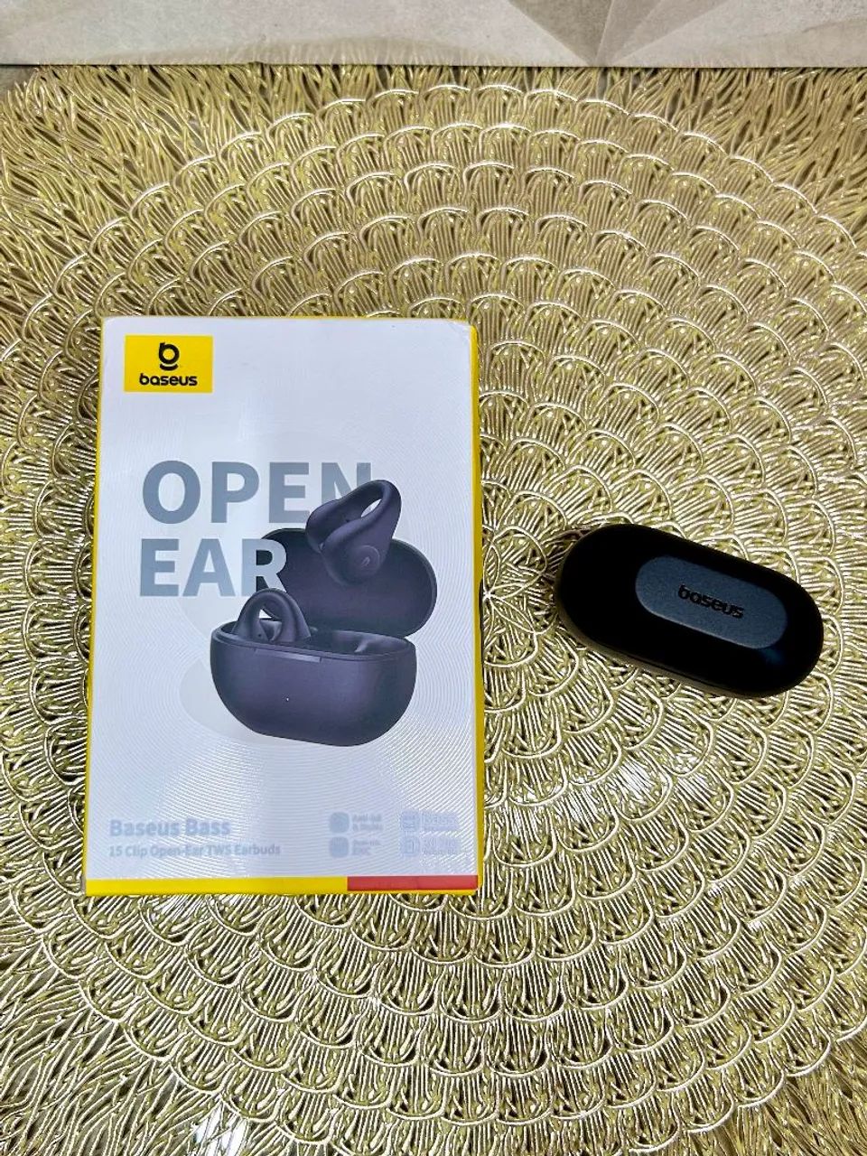 Fone de Ouvido Bluetooth Baseus Bass 15 Clip - Leveza e som de qualidade!