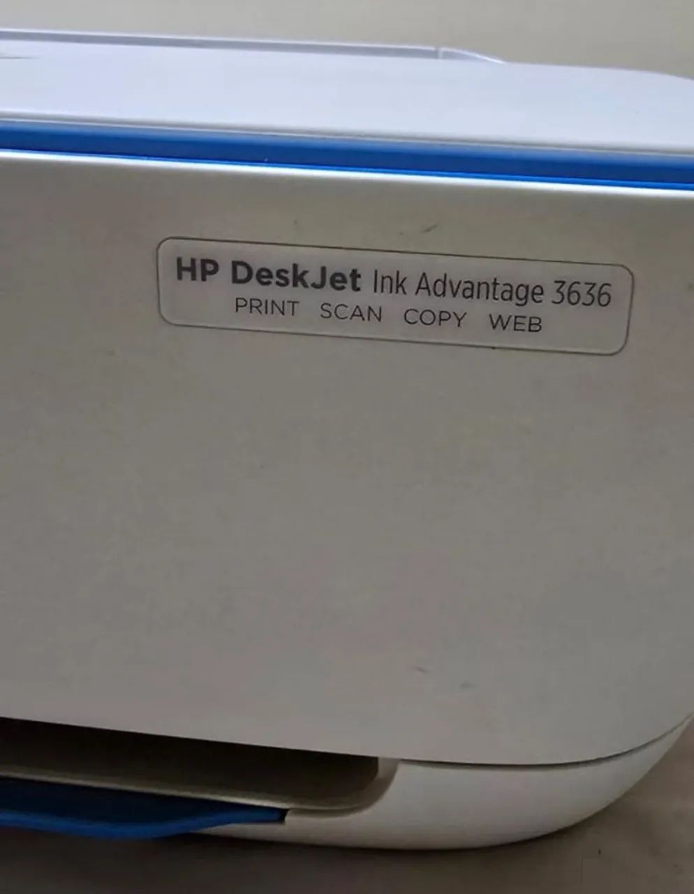 Impressora multifuncional HP DeskJet Ink Advantage 3636