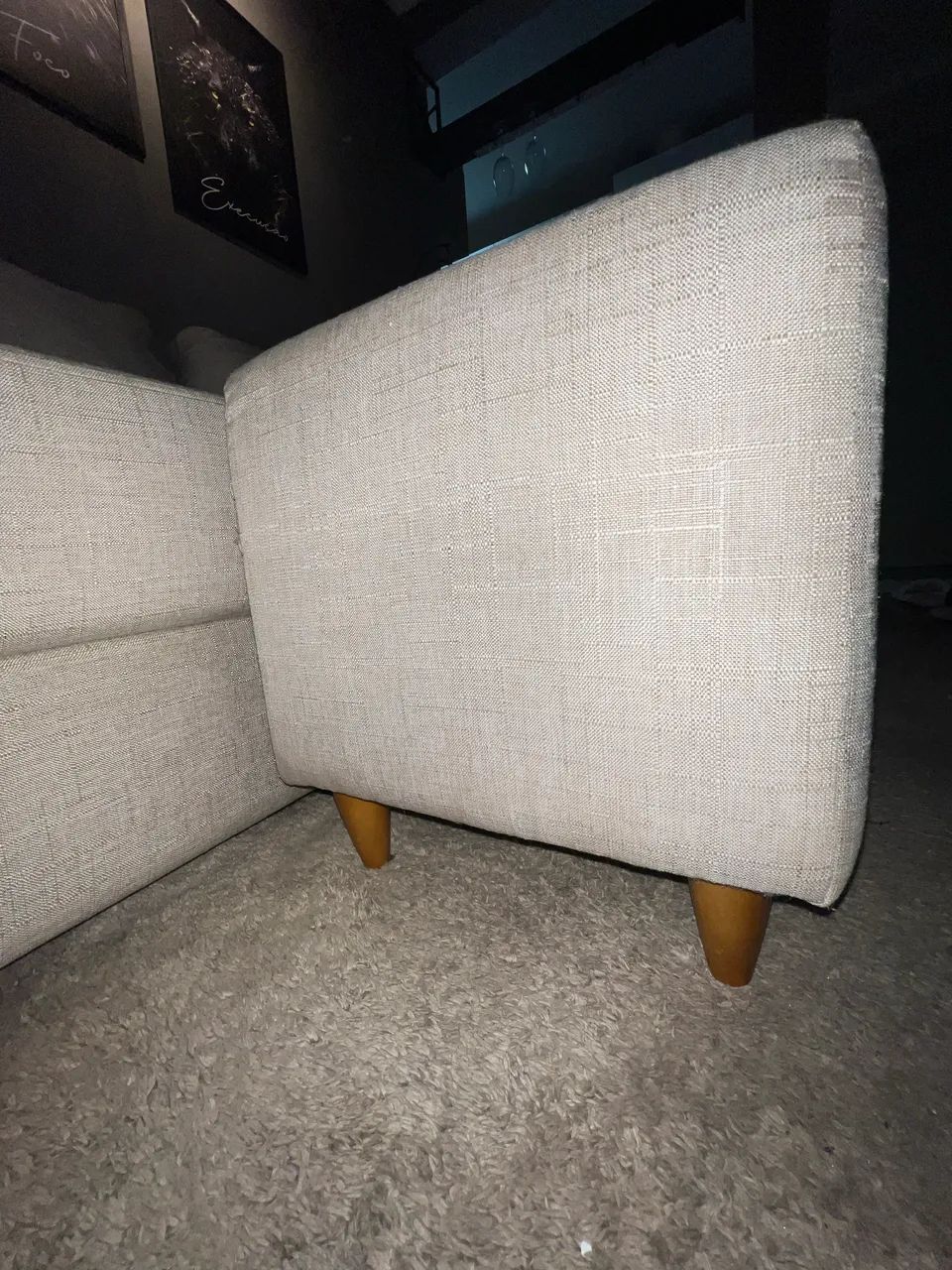 Sofá premium de linho 2,70m  - Foto 5