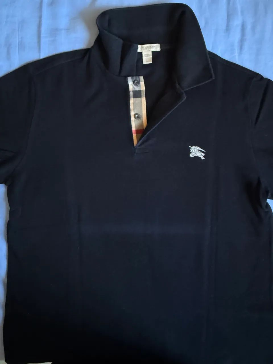 Camisa Polo Burberry - Preto M - Foto 4