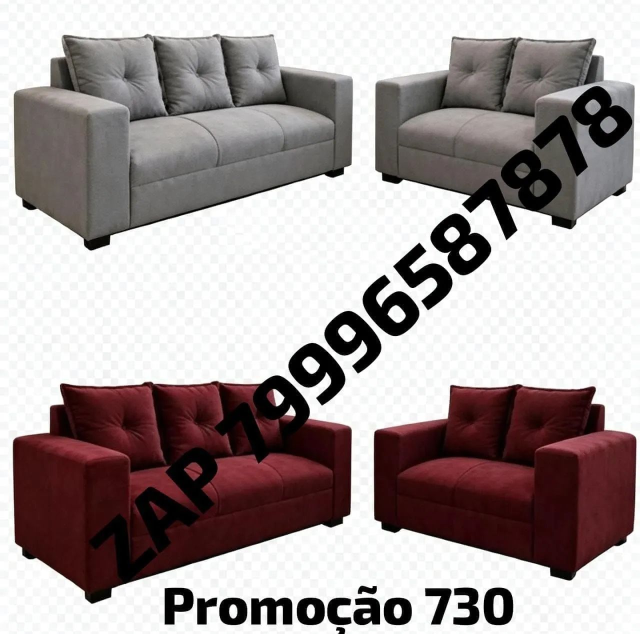 Conjunto de sofá 600, sofá retrátil 837 sofá de canto 837