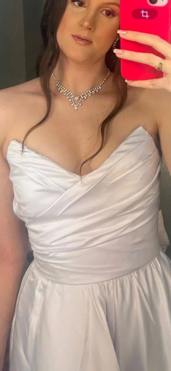 Vestido branco midi  - Foto 5