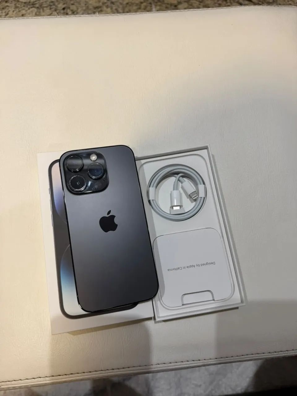 iPhone 14 Pro - 256 GB - Preto  - Foto 2