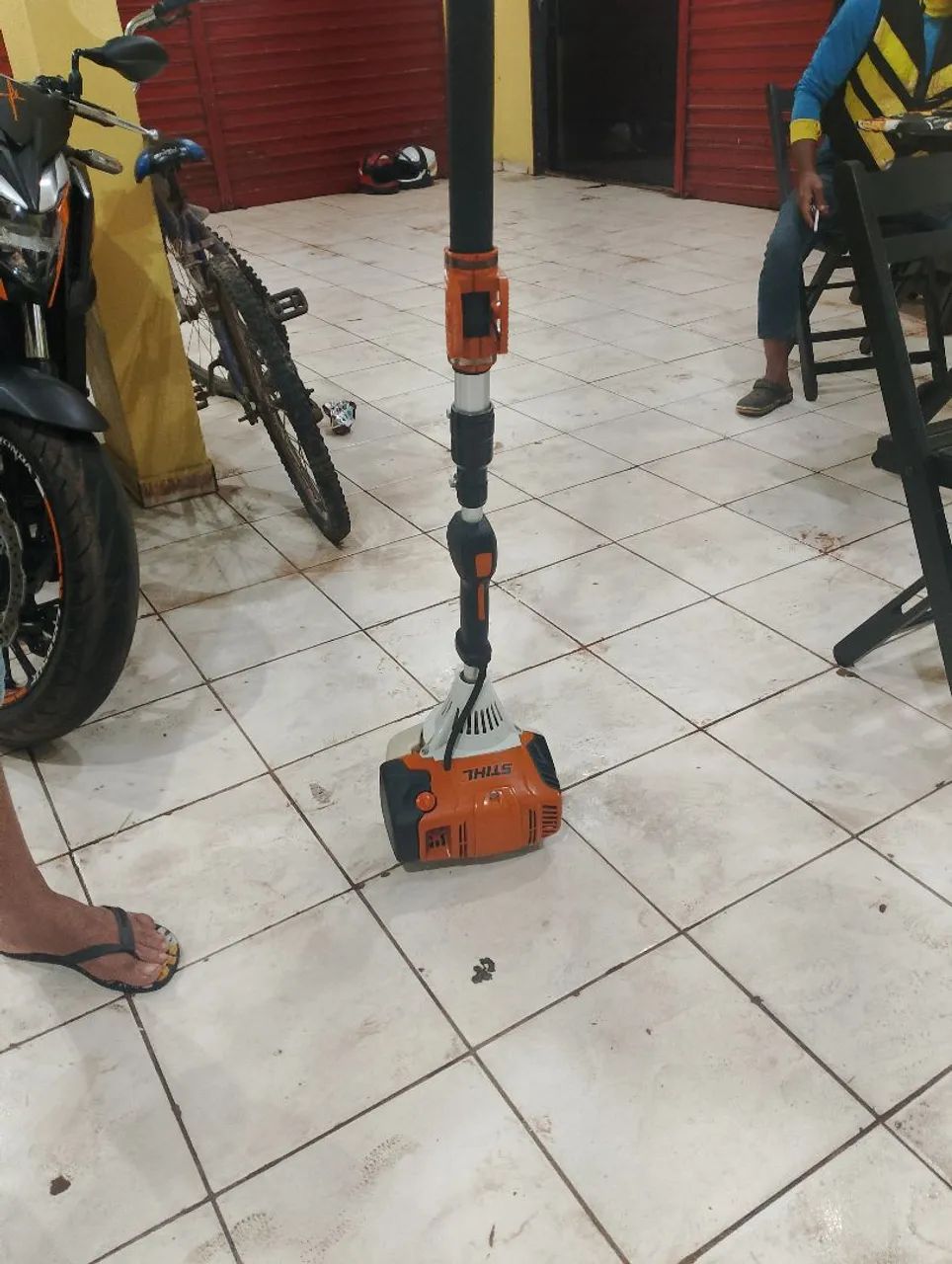 Selling this STIHL brush cutter