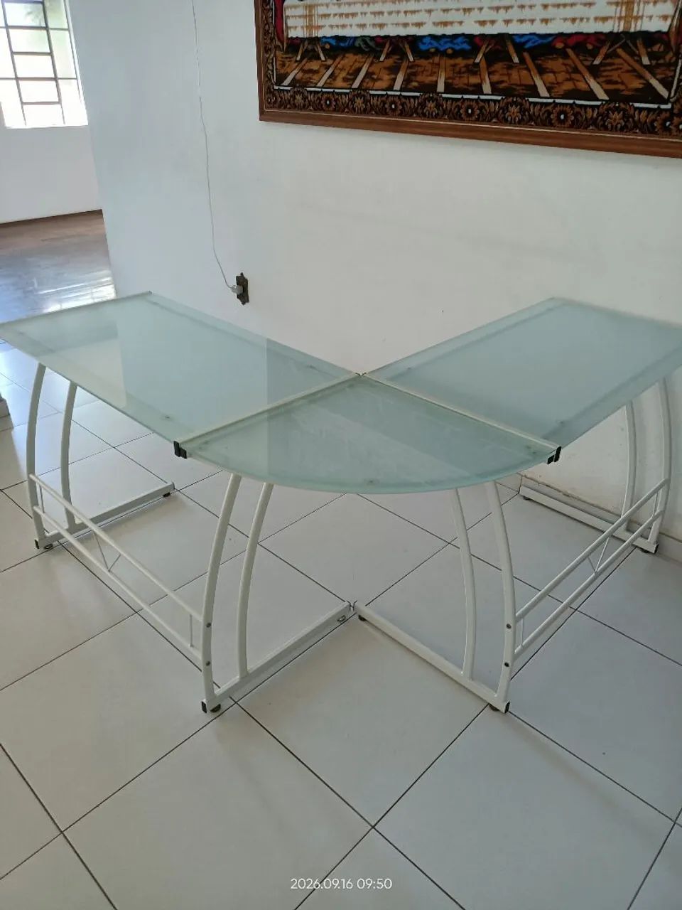 Mesa em L Escritório Escrivaninha 