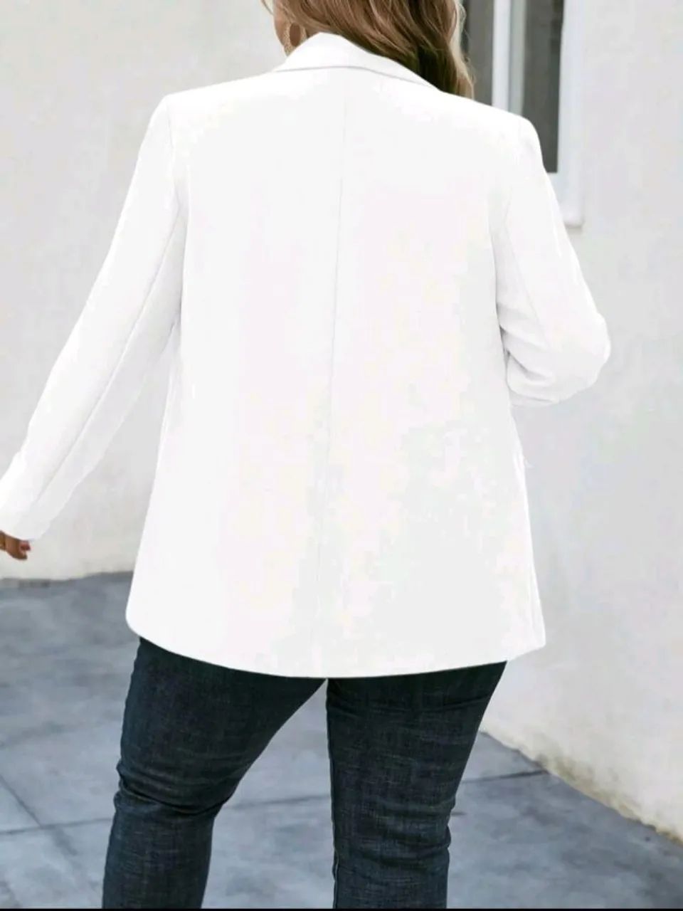 Blazer Off White Shein Novo  - Foto 2