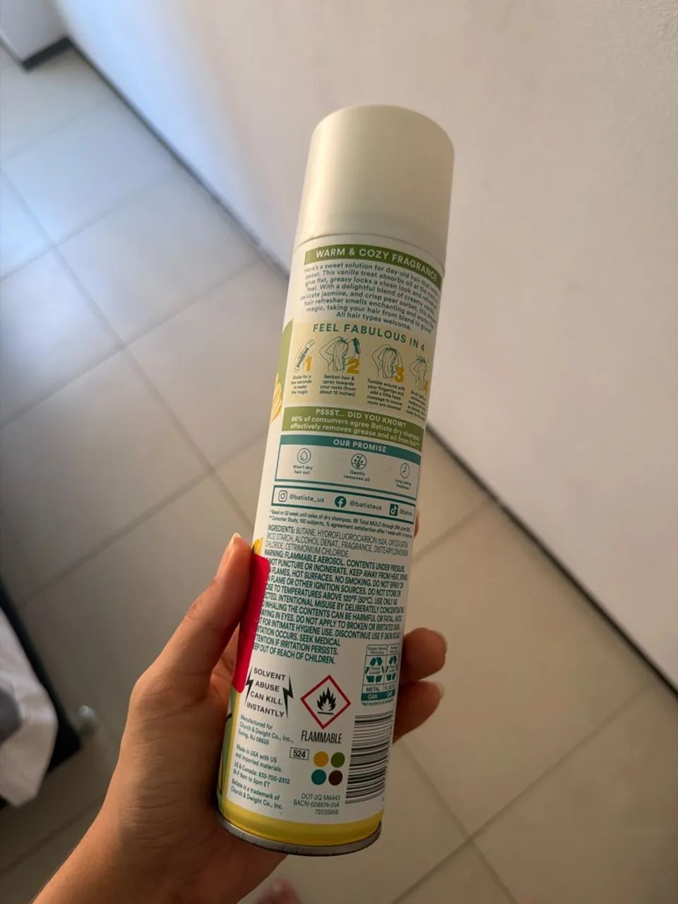 Shampoo a seco Batiste  - Foto 2