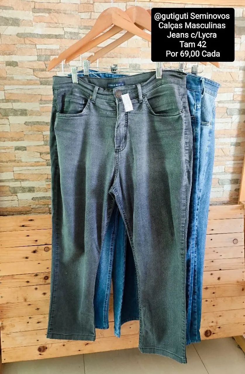 Calça jeans 03 por  - Foto 5