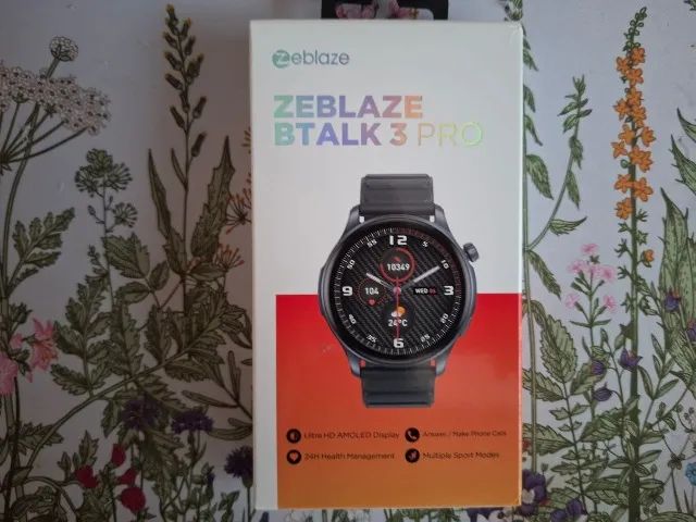 Smartwatch Zeblaze Btalk 3 Pro AMOLED de 1.43