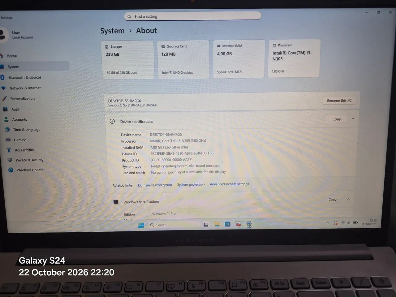 Notebook asus vivobook  - Foto 3