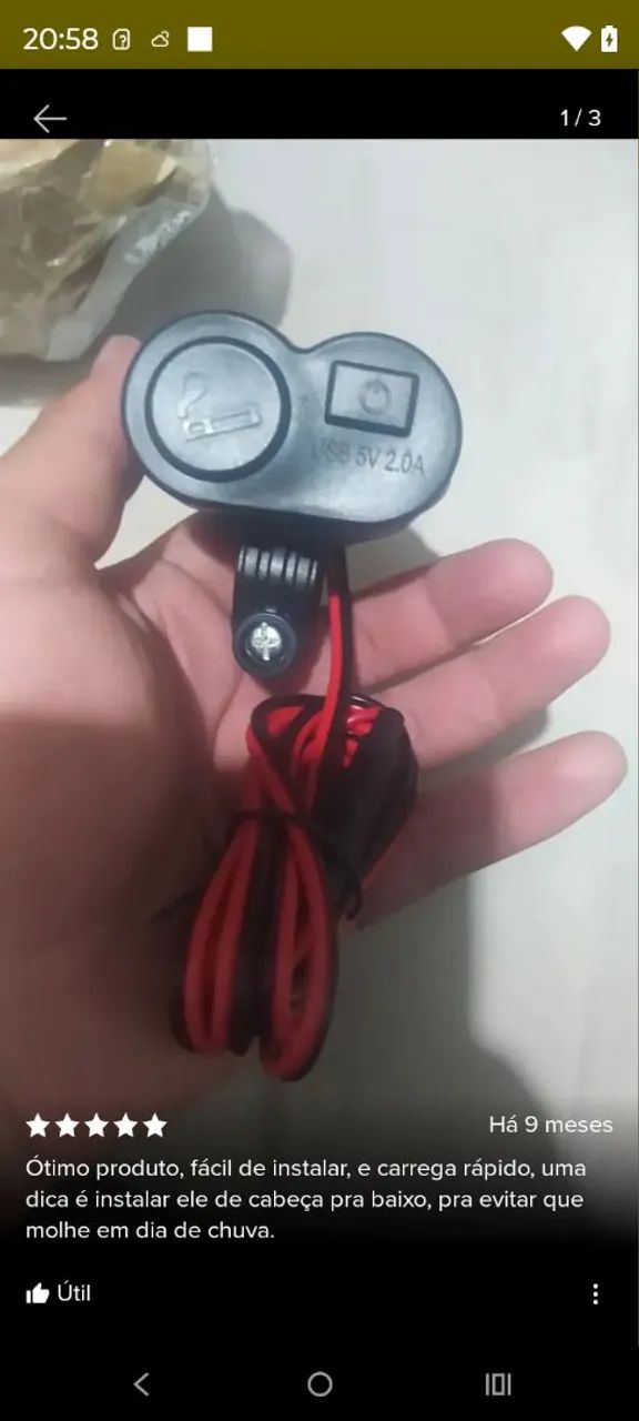Tomada USB 12v - Foto 2