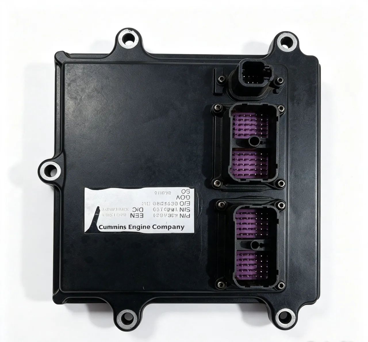 ECU ECM módulo motor  Cummins escavadeira original Hyundai R220 - Foto 2