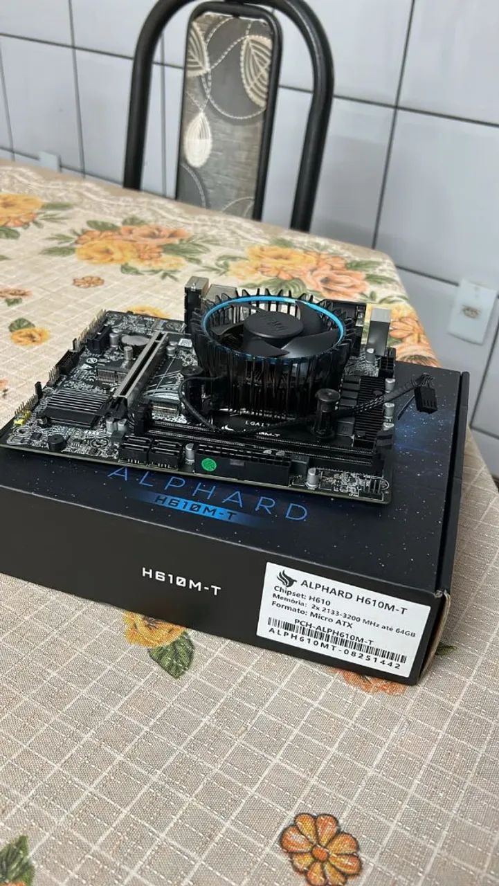 Placa mãe h610m-t alphard - Foto 2