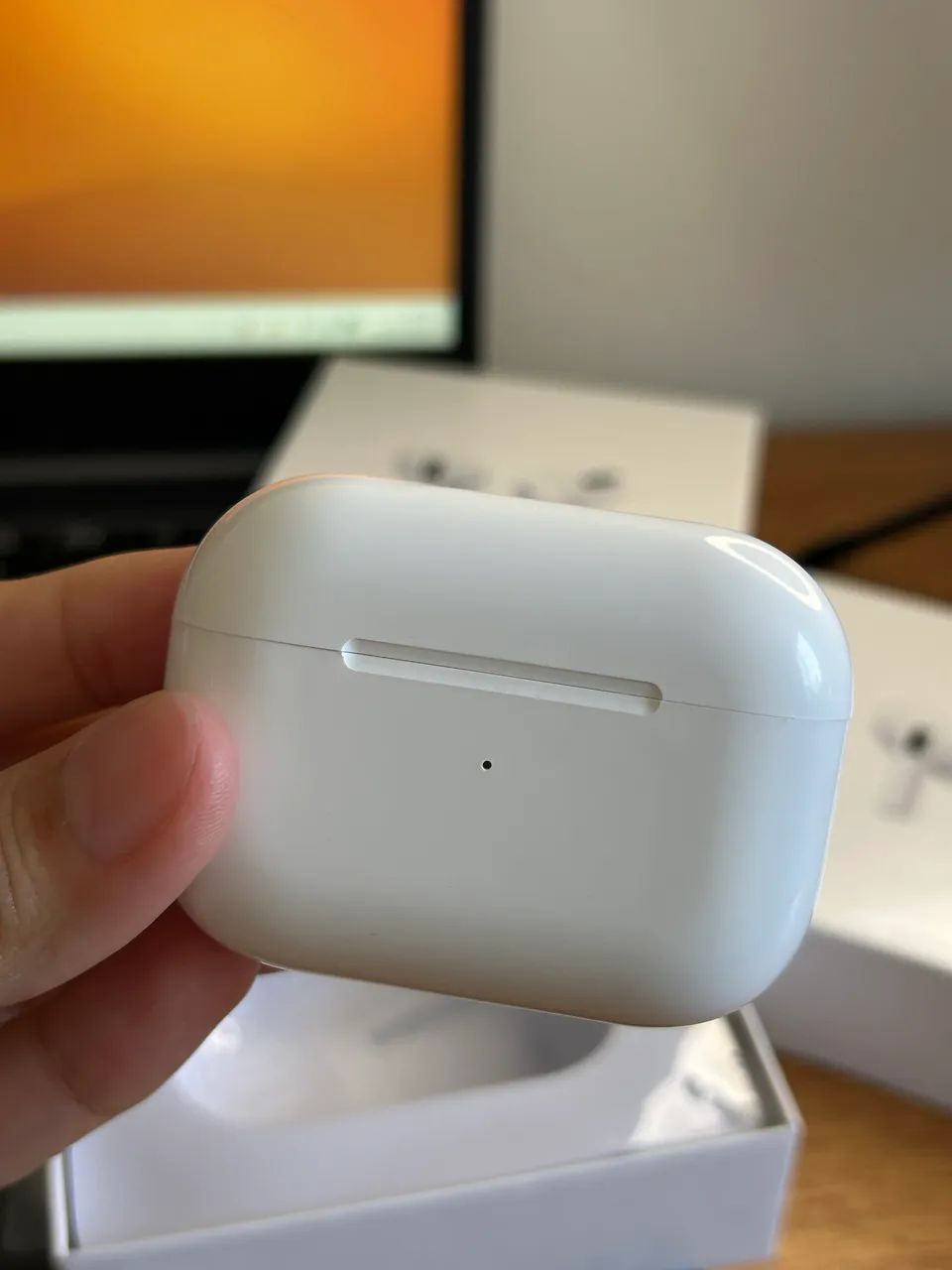 Fone Bluetooth Branco com Caixinha - Foto 4