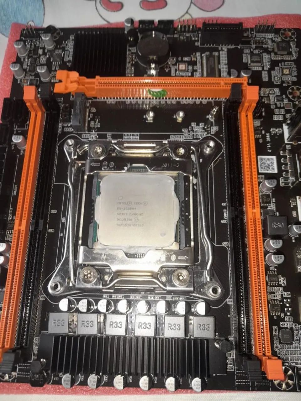 PLACA MÃE X99 + CPU XEON E5 2680V4 - Foto 3