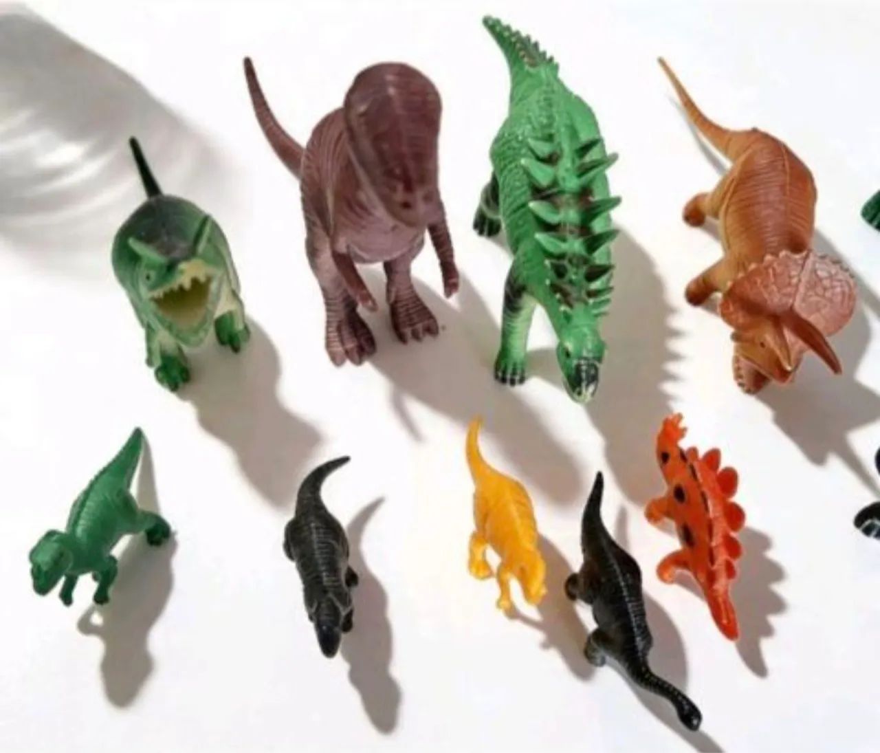 Conjunto De Dinossauros Com 15 Peças - Foto 5