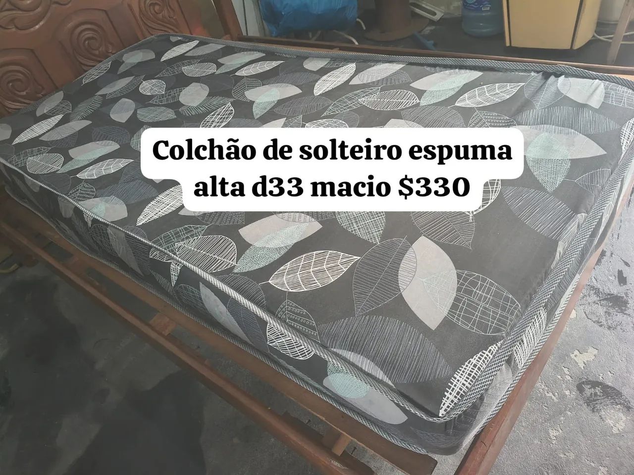 Colchão Solteiro Espuma Alta Macio D33 (ENTREGA GRÁTIS)