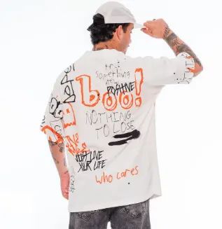 Camiseta oversized premium block nothing to lose - Foto 3
