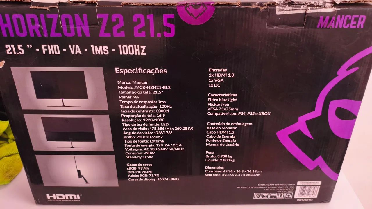 Monitor mancer Horizon  - Foto 4