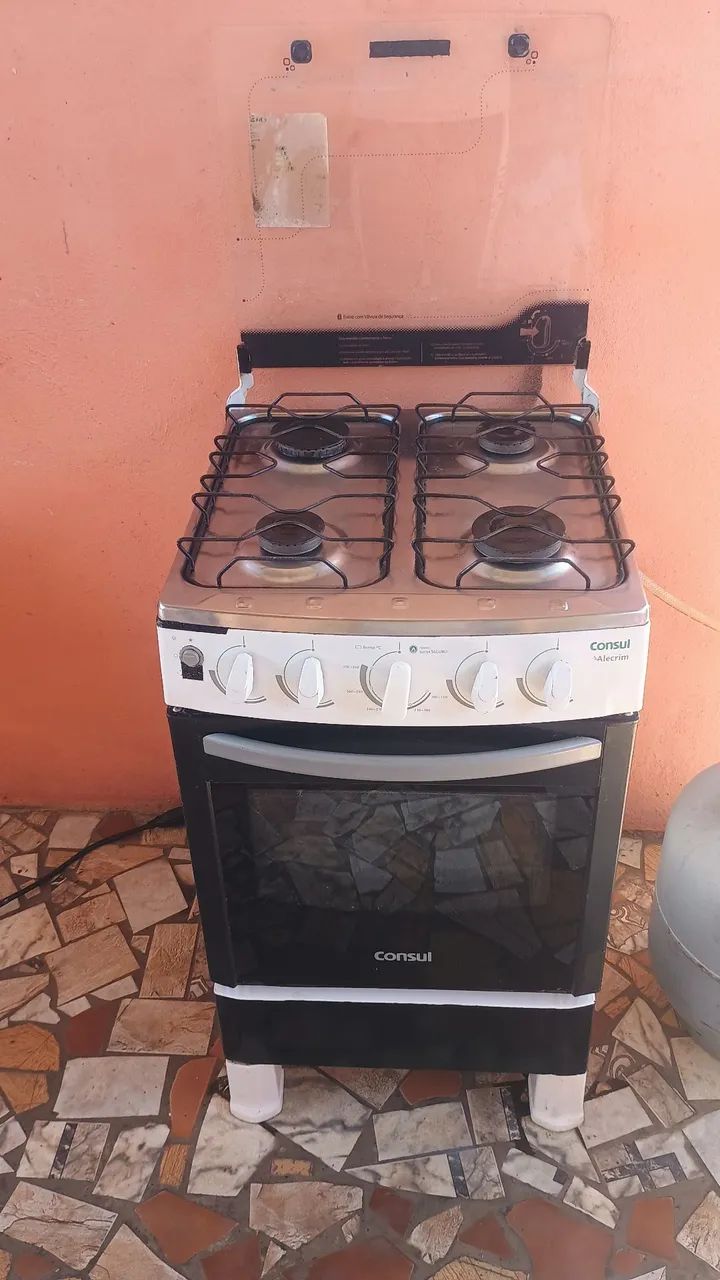 Fogão 4 bocas com automático  - Foto 3