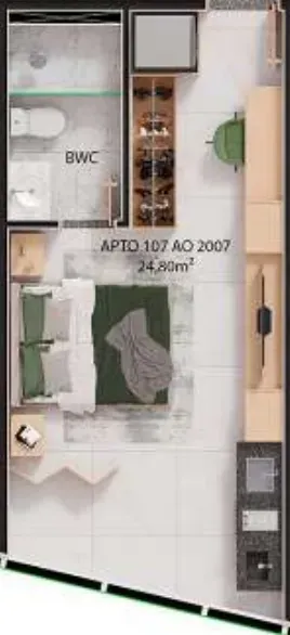 PLANTA 24m²