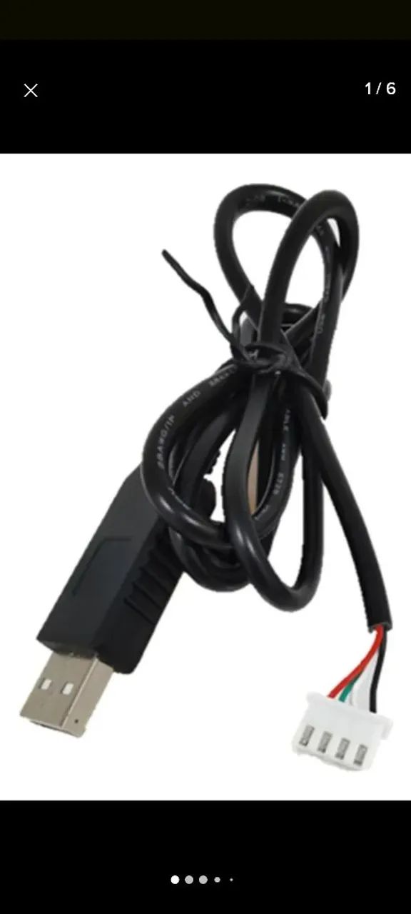 Cabo ttl USB e serial balança Toledo e outras marcas  - Foto 2