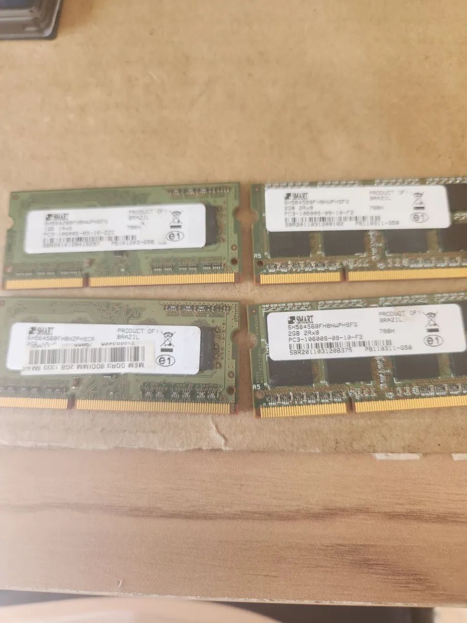Memórias para notebook  DDR3 2 