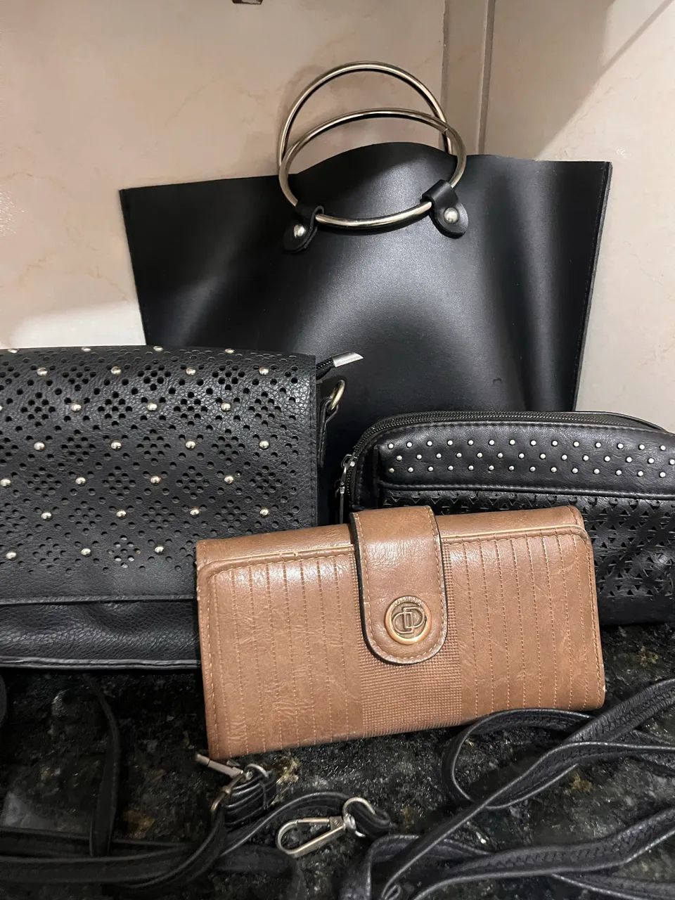 Lote com 4 bolsas. - Foto 5