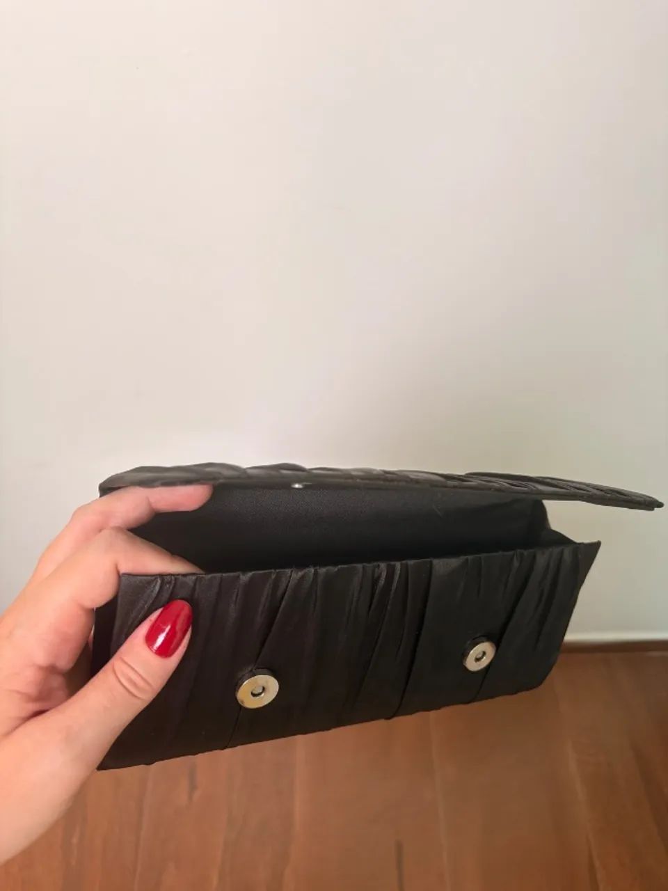 Bolsa de festa preta - Foto 3