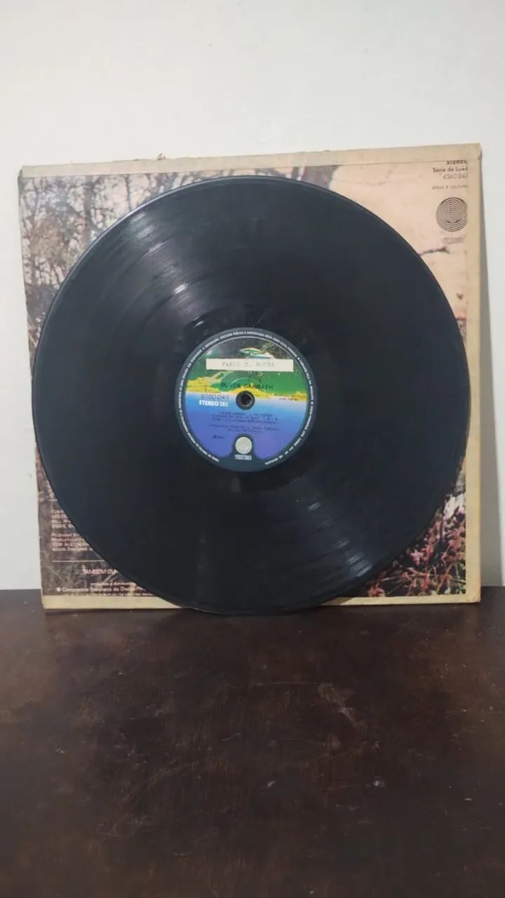 Black Sabbath - Primeiro - 1° - 1970 - Lp - Vinil Vertigo - Foto 3