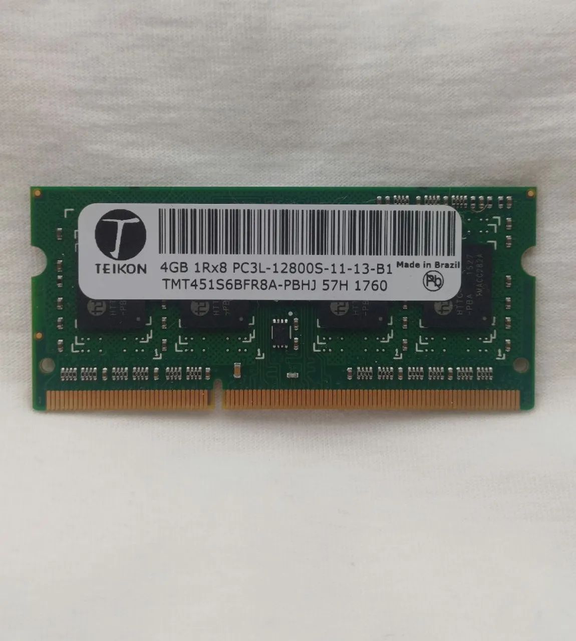 Memória RAM 4GB para Notebook 