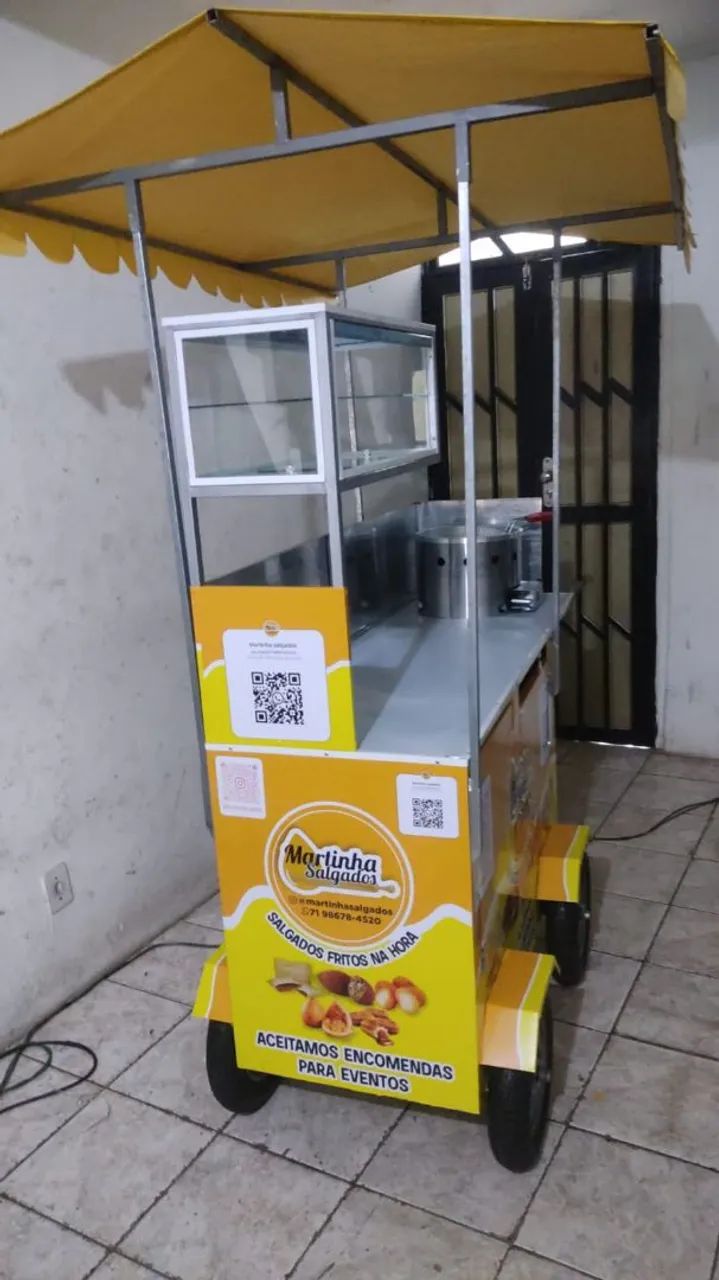 Vendo carrinho de lanche 