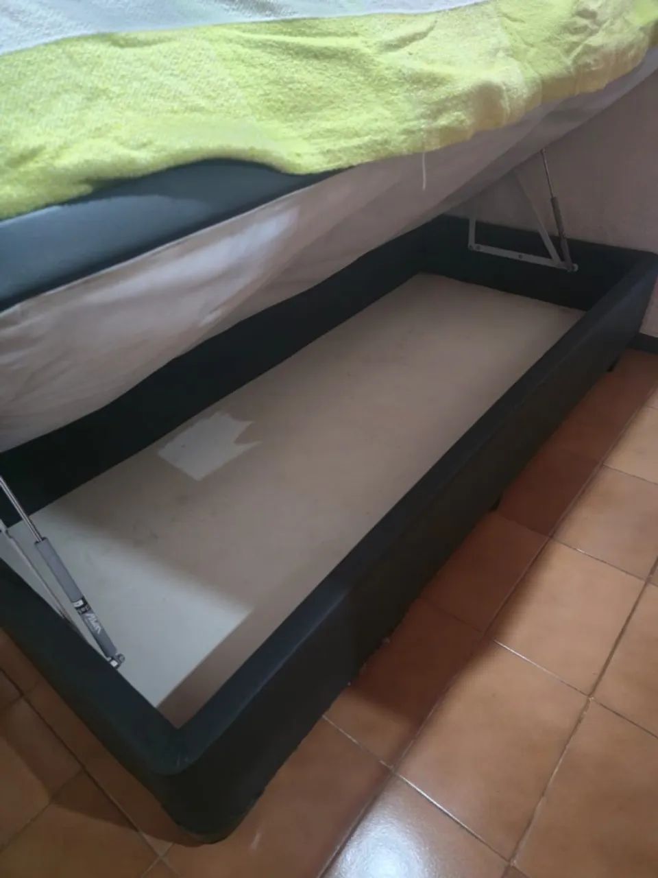 Cama box de solteiro com colchão (Euro) - Foto 3