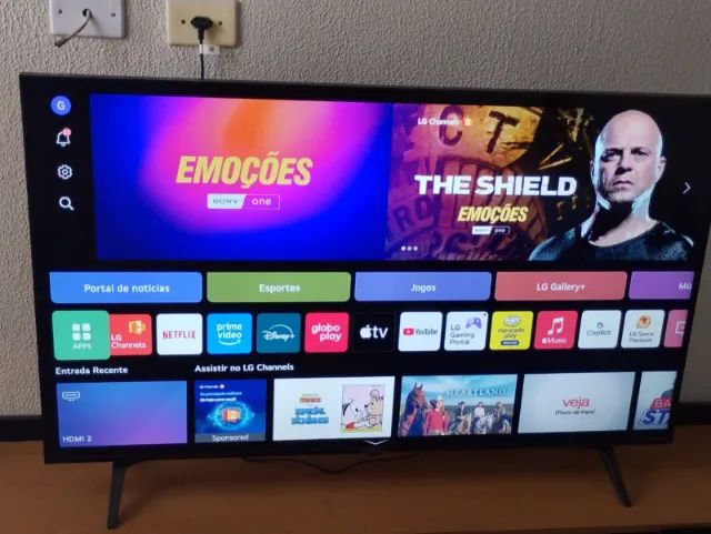 Smart TV LG 50" 4K UT801C + Controle Magic - Praticamente Nova