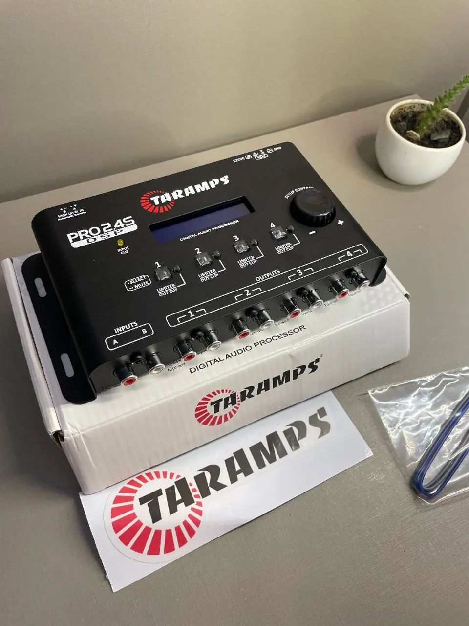 Processador de Áudio Taramps PRO 2.4S Digital - Foto 3