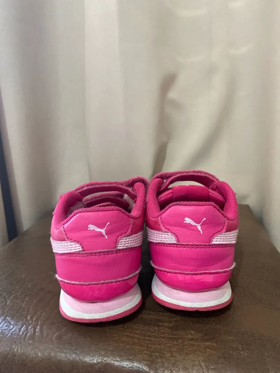 Tênis Puma infantil rosa tamanho 29 - Foto 4