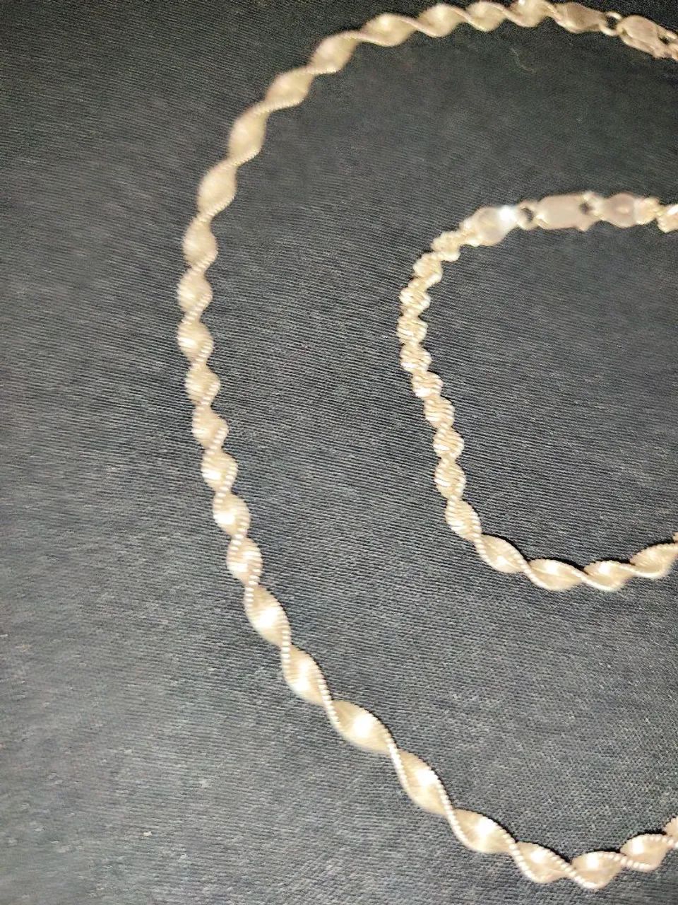 Corrente + Pulseira Prata 925  - Foto 5